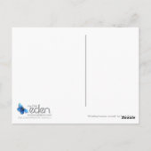 Carte Postale Cascade du cours d'eau du bois (Dos)