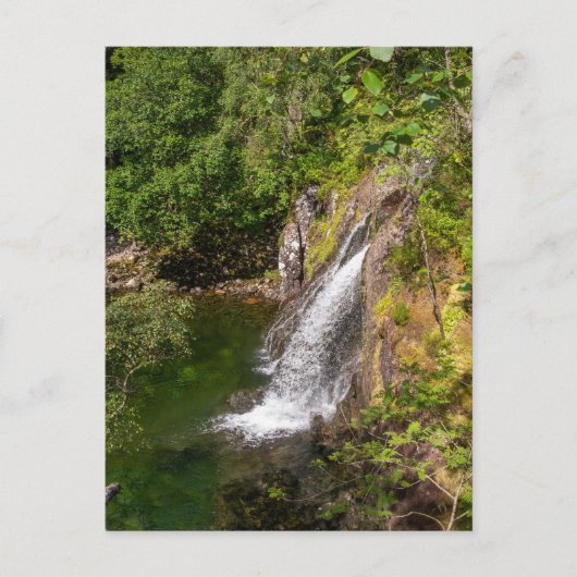 Carte Postale Cascade du fleuve Coe (Devant)