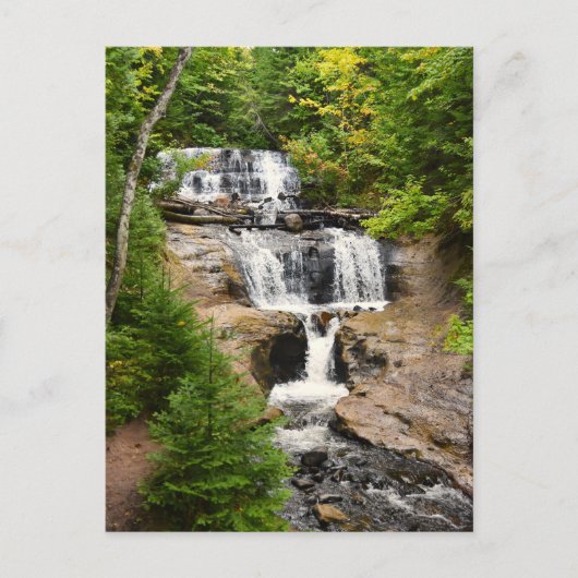 Carte Postale cascade du MI (Devant)