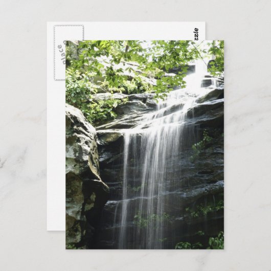 Carte Postale Cascade du parc d'état Fern Clyffe (Devant / Derrière)