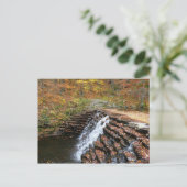 Carte Postale Cascade du parc d'état Laurel Hill State Park II (Debout devant)