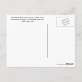 Carte Postale Cascade du parc d'état Letchworth (Dos)