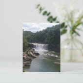 Carte Postale Cascade et rivière (Debout devant)