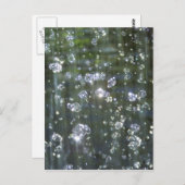 Carte Postale Cascade étincelante (Devant / Derrière)