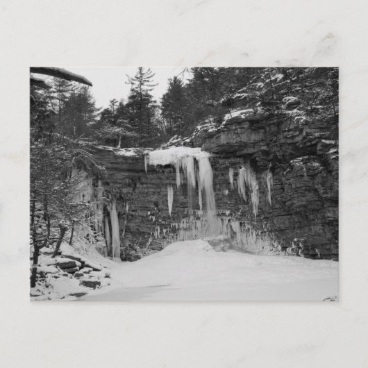 Carte postale cascade étonnante (Devant)