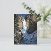 Carte Postale Cascade gelée (Debout devant)