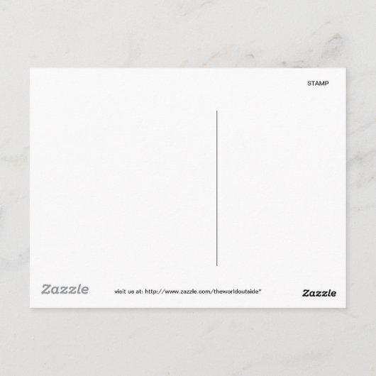 Carte Postale Cascade gelée (Dos)