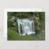 Carte Postale Cascade - Jajce (Devant / Derrière)