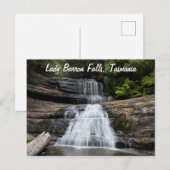 Carte Postale Cascade Lady Barron Waterfall Tasmanie Australie (Devant / Derrière)