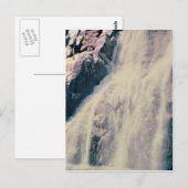 Carte Postale Cascade norvégienne (Devant / Derrière)