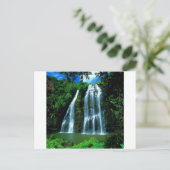 Carte Postale Cascade Opaekaa Kauai Hawaii (Debout devant)
