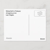 Carte Postale Cascade Palazzo (Dos)