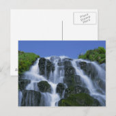 Carte Postale Cascade, Portree, Île de Skye, Highlands, (Devant / Derrière)