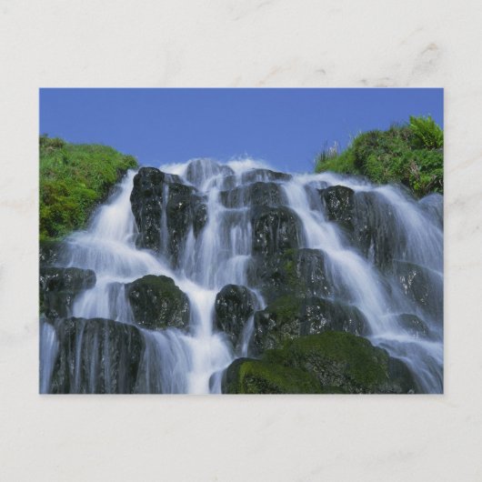 Carte Postale Cascade, Portree, Île de Skye, Highlands, (Devant)