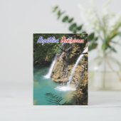 Carte Postale Cascade République Dominicaine (Debout devant)