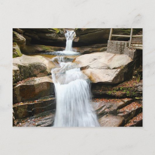 Carte Postale Cascade Sabbaday (Devant)