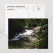 Carte Postale Cascade sur le Pemigewasset (Devant / Derrière)