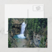 Carte Postale Cascade sur le ruisseau Falls à Lewis et Clark (Devant / Derrière)