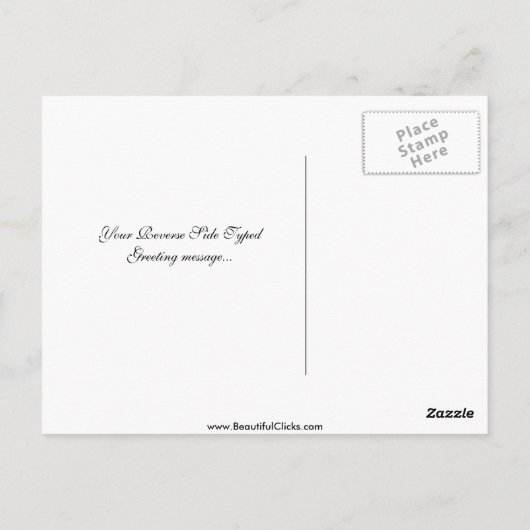 Carte Postale Cascade sur les falaises de l'île de Skye, Sco (Dos)