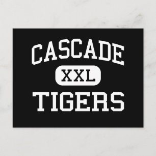 Carte Postale Cascade - Tigres - Senior - Turner Oregon