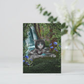 Carte Postale Cascades Cutie Anime Kitten 1 (Debout devant)