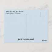 Carte Postale Cascades dans le parc Golden Ears Maple Ridge BC (Dos)