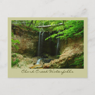 Carte Postale Cascades de Clark Creek
