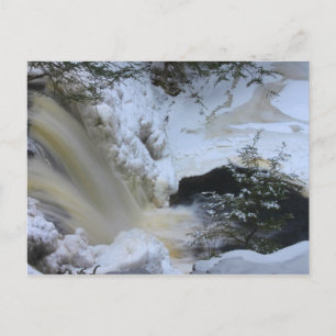 Carte Postale Cascades de Doanes en hiver
