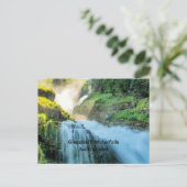 Carte Postale Cascades de Giessbach, Suisse (Debout devant)