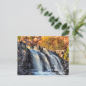 Carte Postale Cascades de Gooseberry Minnesota (Debout devant)