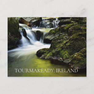 Carte Postale Cascades d'Irlande Tourmakeady