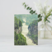 Carte Postale Cascades du parc d'état Letchworth Genesee River (Debout devant)