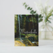 Carte Postale Cascades du ruisseau Clark - Collines Tunica (Debout devant)