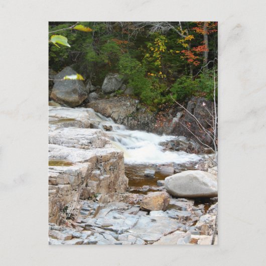 Carte Postale Cascades Flux rocheux (Devant)