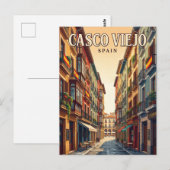 Carte Postale Casco Viejo Espagne (Devant / Derrière)