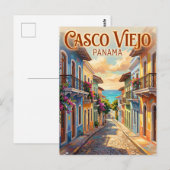 Carte Postale Casco Viejo Panama (Devant / Derrière)