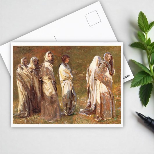 Carte Postale Cashmere, John Sargent 1908