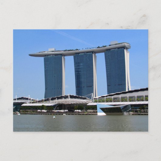 Carte Postale casino de marina bay (Devant)