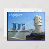 Carte Postale casino de singapura (Devant / Derrière)