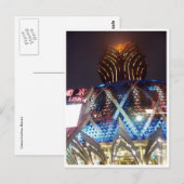 Carte Postale casino lisboa globe (Devant / Derrière)