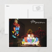 Carte Postale casino lumières lisboa (Devant / Derrière)