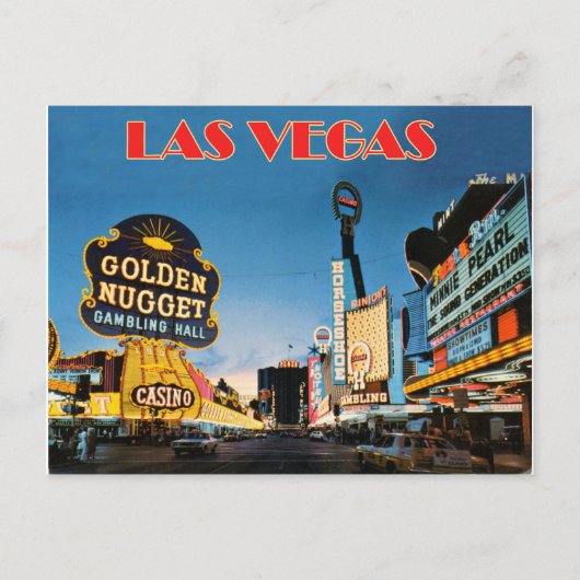 Carte Postale Casinos à Las Vegas (Devant)