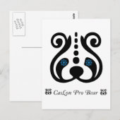 Carte Postale Caslon Pro Bear (Devant / Derrière)