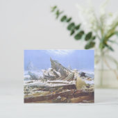 Carte Postale Caspar David Friedrich - Mer Polaire (Debout devant)