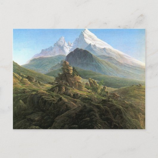 Carte Postale Caspar David Friedrich - The Watzmann (Devant)