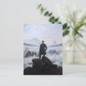 Carte Postale CASPAR DAVID FRIEDRICH - Wanderer au-dessus de la  (Debout devant)