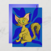 Carte Postale Casper Cat (Devant / Derrière)