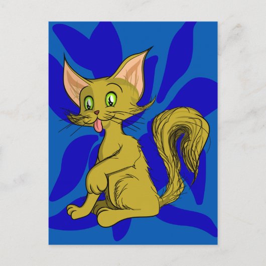 Carte Postale Casper Cat (Devant)