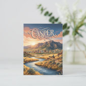 Carte Postale Casper, Wyoming (Debout devant)