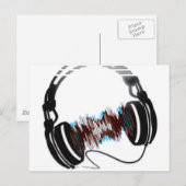 Carte Postale Casque (Devant / Derrière)